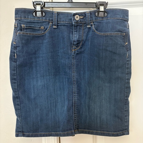Banana Republic Denim Rigid Mini Skirt - Picture 7 of 9